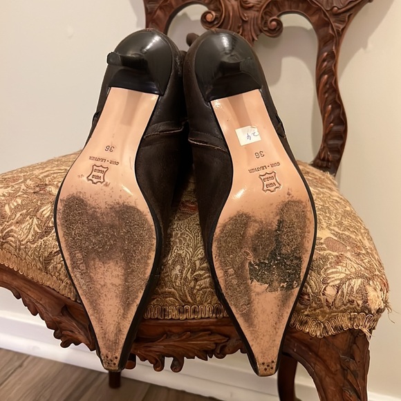 Gunmetal high heel boot - Picture 7 of 7